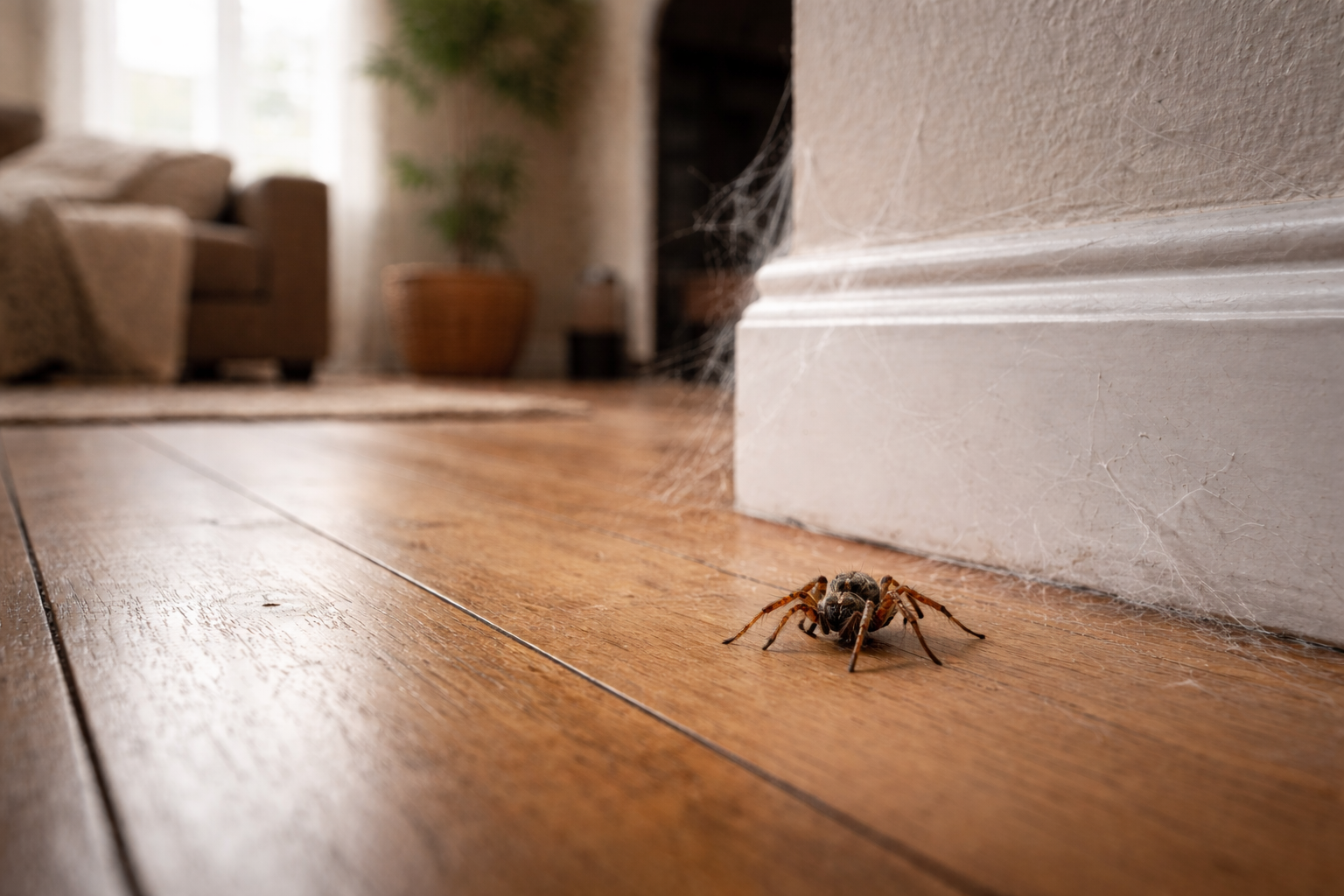 Why Spiders Show Up in Georgia Homes pest force